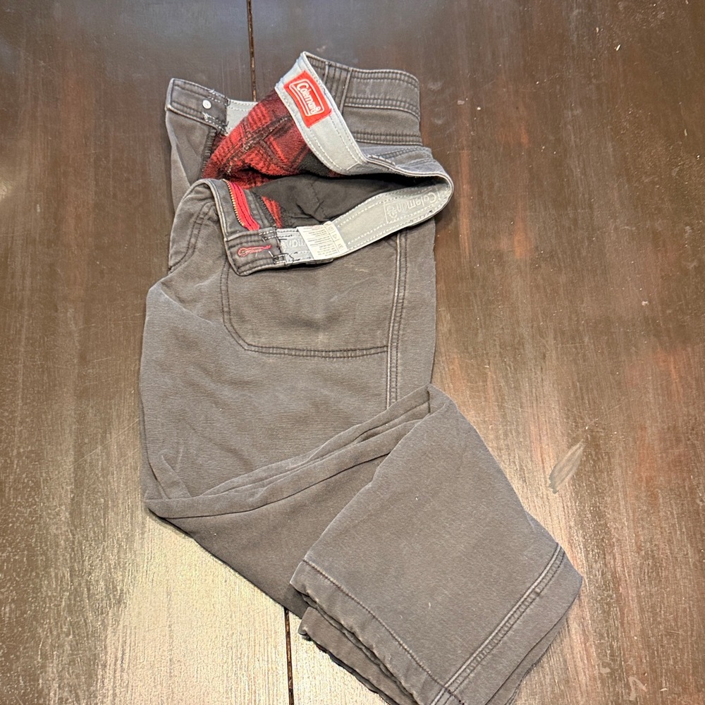 Men's Cargo Pants in Charcoal Gray - Workwear Style